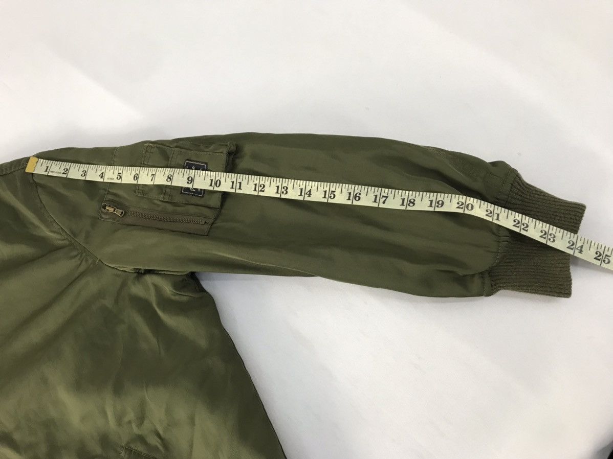Japanese Brand Private Pause OG Flight Bomber Jacket Full Zip Double Pocket Size US XL / EU 56 / 4 - 13 Thumbnail