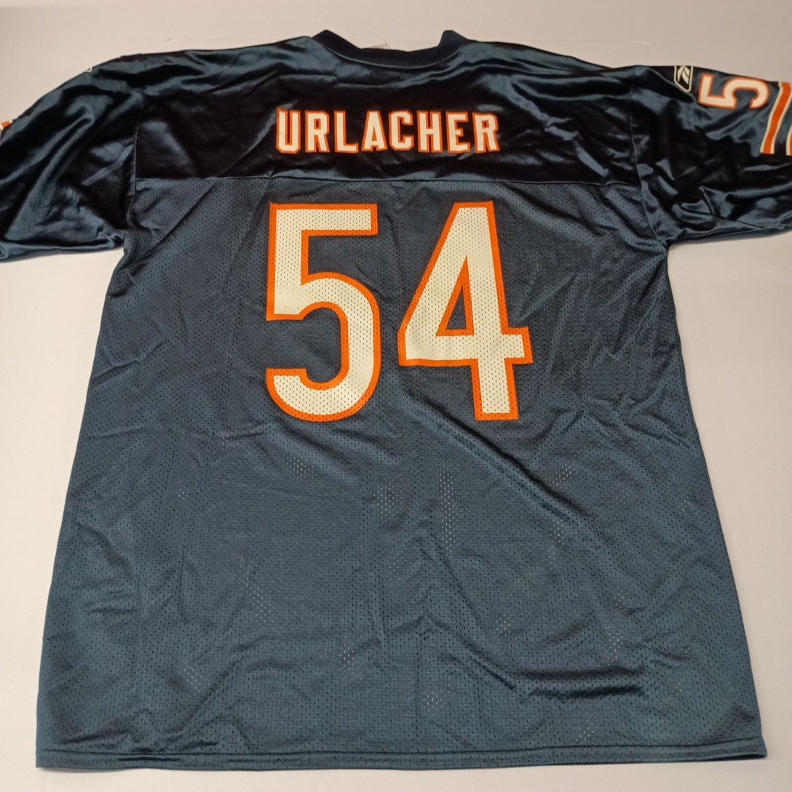 Reebok Chicago Bears Urlacher Jersey #54 Men Size L Blue NFL Reebok Size US L / EU 52-54 / 3 - 9 Thumbnail