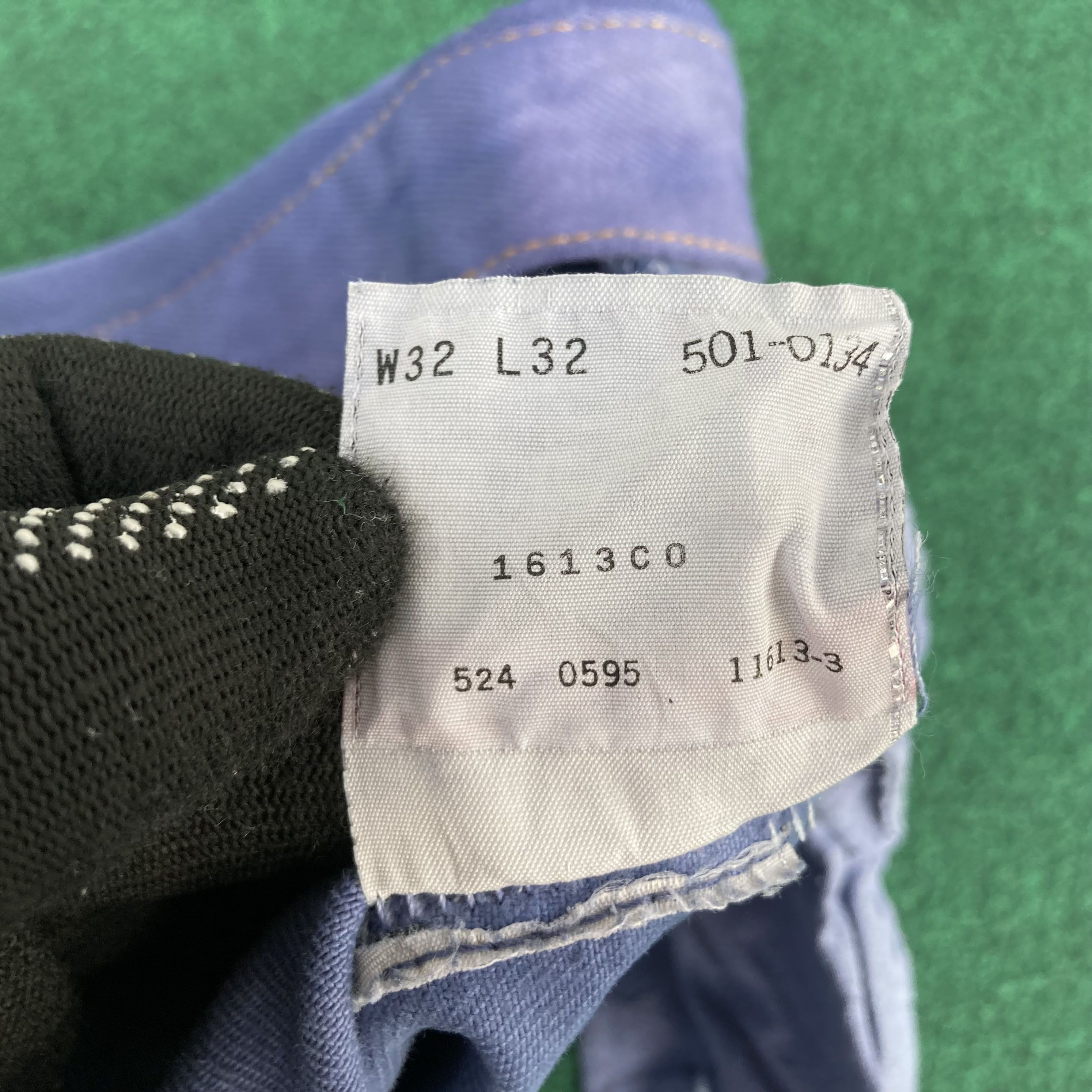 Levi's Size 31x32 Vtg 90’s Levis 501 Tie dye Denim Jeans Size US 31 - 8 Thumbnail