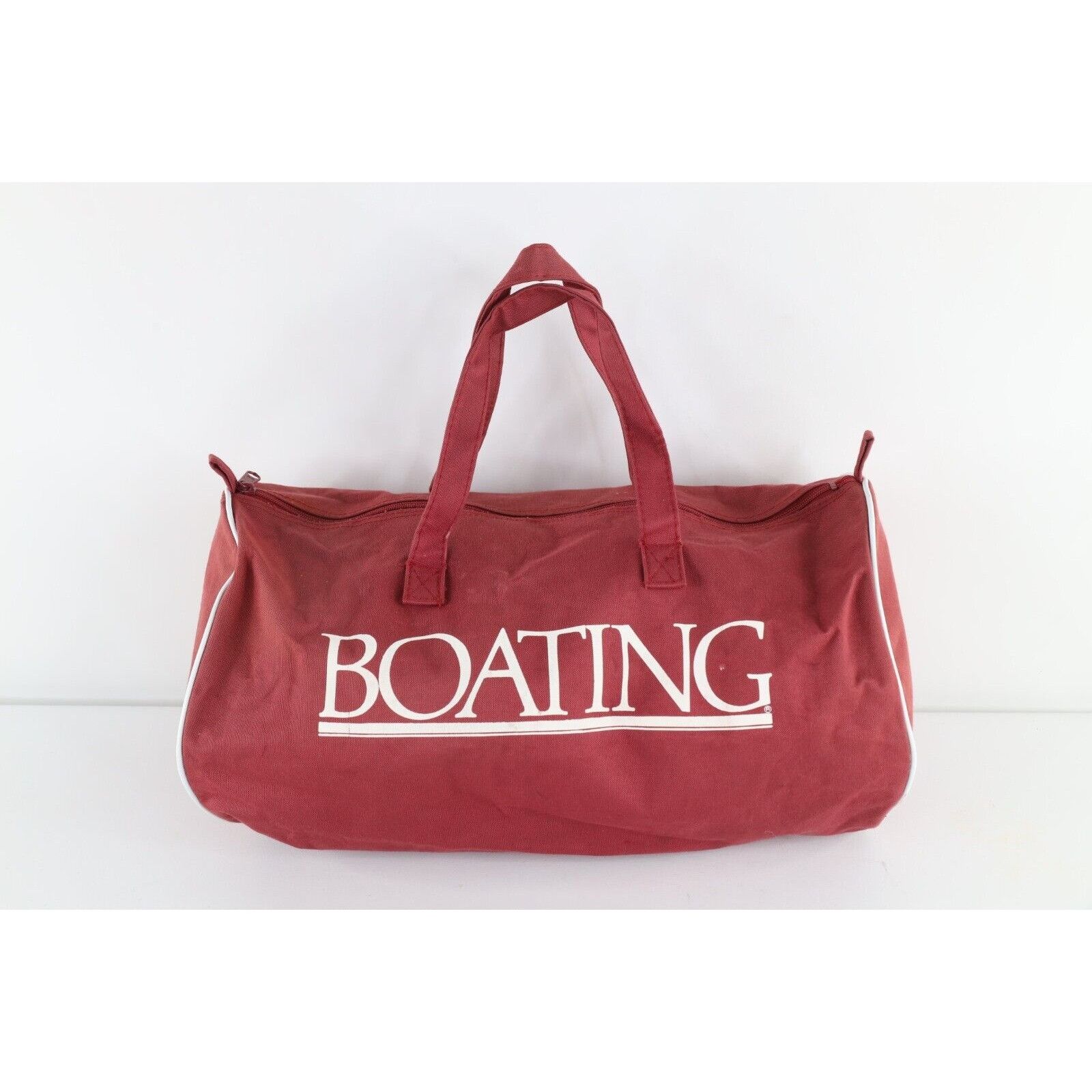 Vintage Vintage 90s Streetwear Boating Boat Life Duffel Bag Size ONE SIZE - 1 Thumbnail