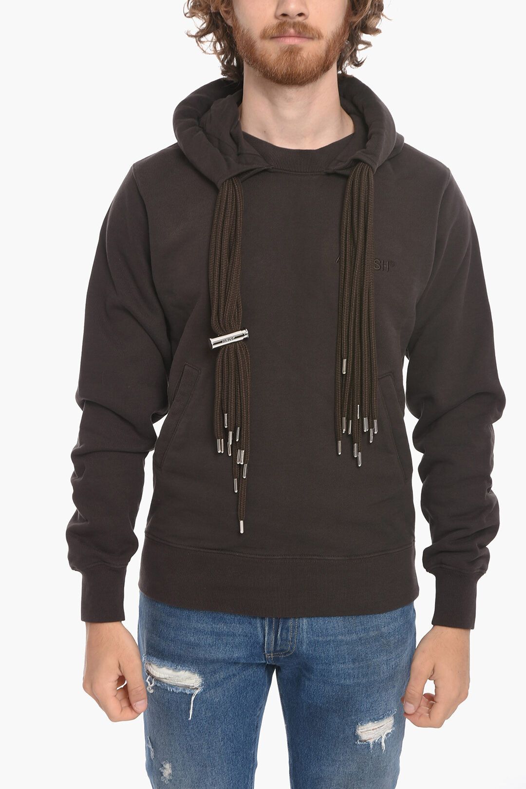 image of Ambush Design Og1Mm1223 Hoodie In Brown, Men's (Size 2XS)
