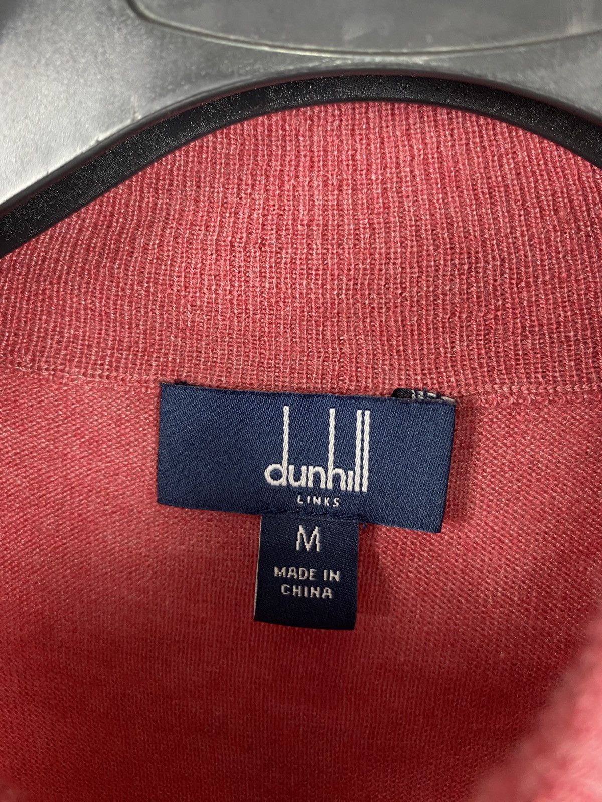 Alfred Dunhill Dunhill Silk Wool & Cashmere Quarter-zip LINKS Pullover Size US M / EU 48-50 / 2 - 4 Thumbnail