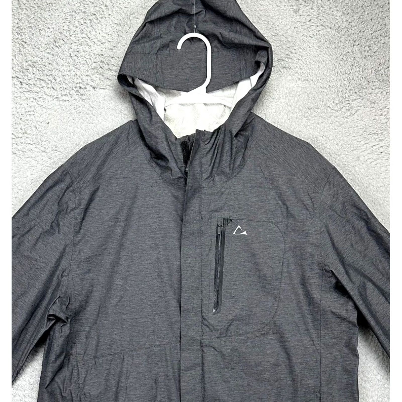 Vintage Paradox Jacket Men Medium Black Nylon Blend Water Resistant Wind Full Zip Hoodie Size US M / EU 48-50 / 2 - 2 Thumbnail