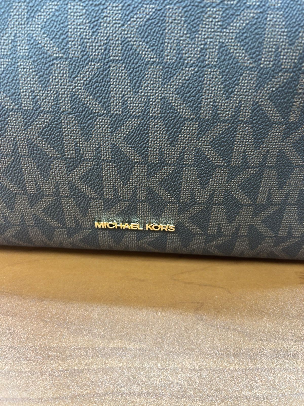 Michael Kors Michael Kors Maeve Logo Large Brown Hobo Tote Shoulder Bag Size ONE SIZE - 2 Thumbnail
