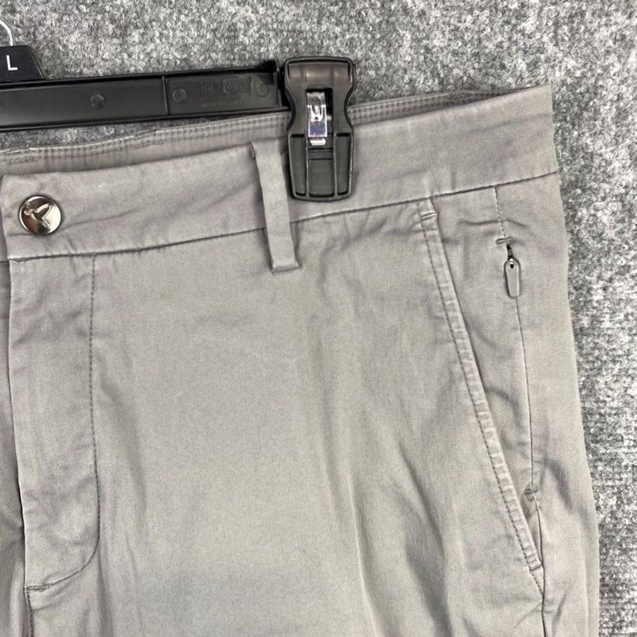 Vintage Birddogs Pants Mens 36x32 Gray Stretch Chino Lined Casual Performance Trouser Shirt Size US 36 / EU 52 - 4 Thumbnail