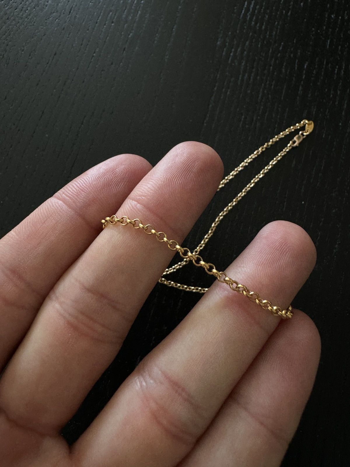 Chrome Hearts Chrome Hearts Gold Roll Chain Necklace - 20” Size ONE SIZE - 4 Thumbnail