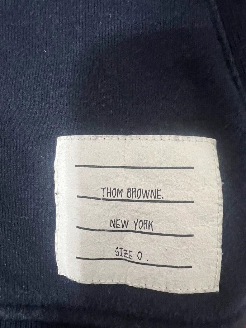 Thom Browne Thom Browne Size 0 Zipper hoodie 2503-Nextarrow Size M / US 6-8 / IT 42-44 - 4 Thumbnail