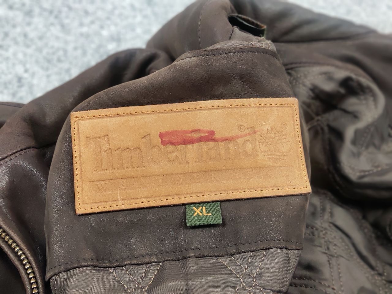 Timberland Vintage Weathergear Type I pocket Leather Jacket