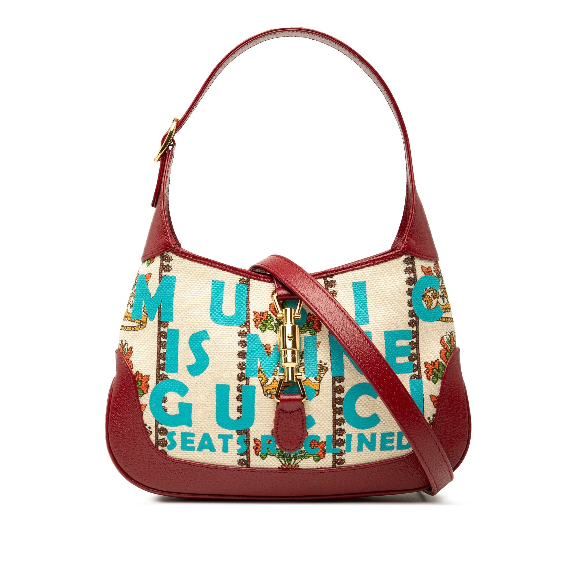 Gucci Small Canvas 100 Centennial Music Jackie 1961 Crossbody Size ONE SIZE - 1 Thumbnail