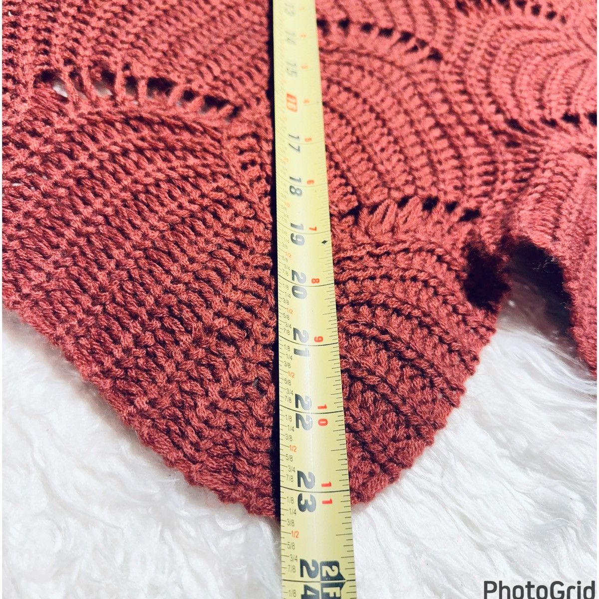 Anthropologie Anthropologie Entro Scallop Poncho Size S / US 4 / IT 40 - 7 Thumbnail