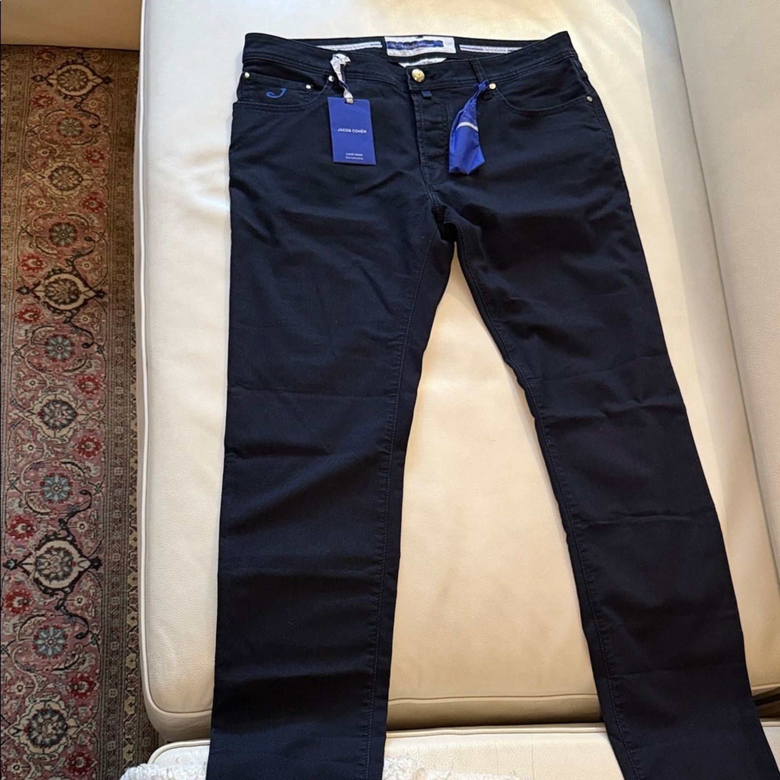 Jacob Cohen NWT Jacob Cohen Men's Deep Indigo Bard Jeans Size 38 Size US 38 / EU 54 - 10 Thumbnail