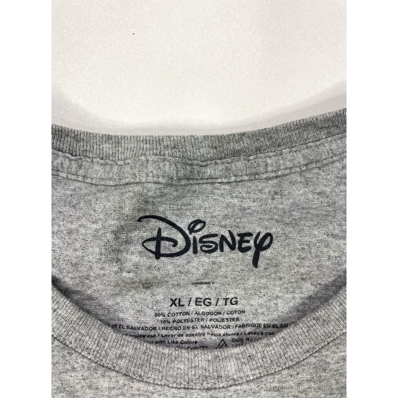 Disney VINTAGE? Disney Mickey Mouse Ha Ha Graphic T-shirt Men XL Gray Short Sleeve Size US XL / EU 56 / 4 - 4 Thumbnail