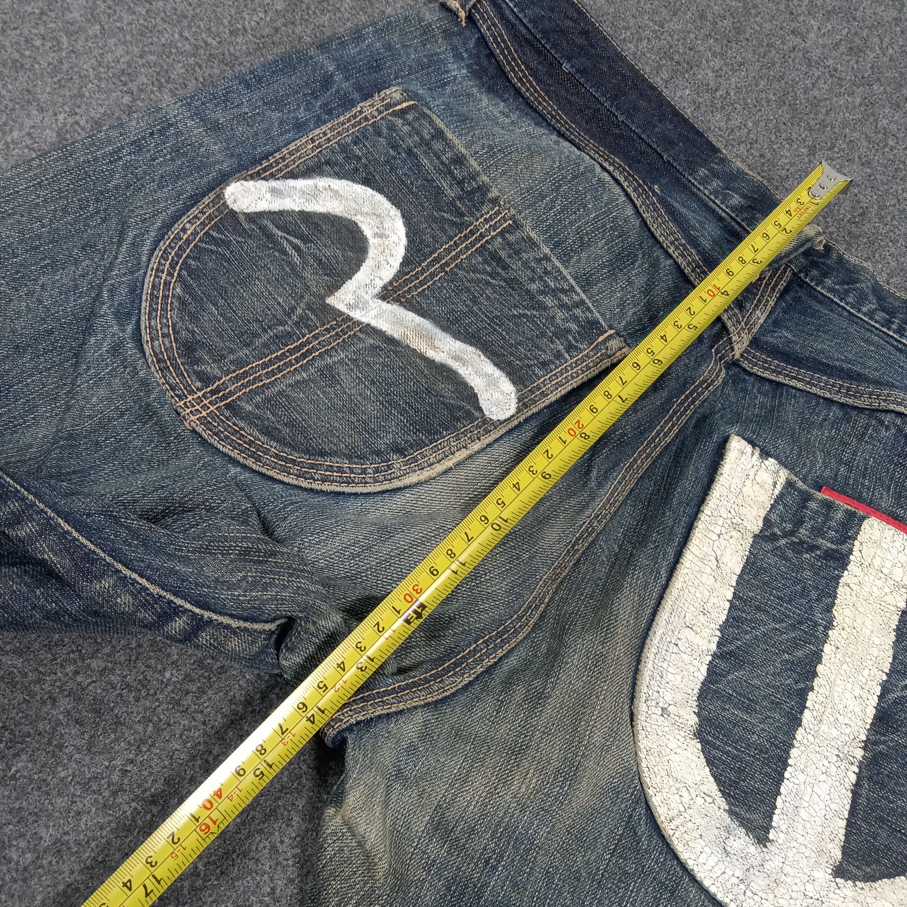 Evisu Evisu Japanese Selvedge Daicock Custom Denim Jeans C272N30 Size US 33 - 11 Thumbnail