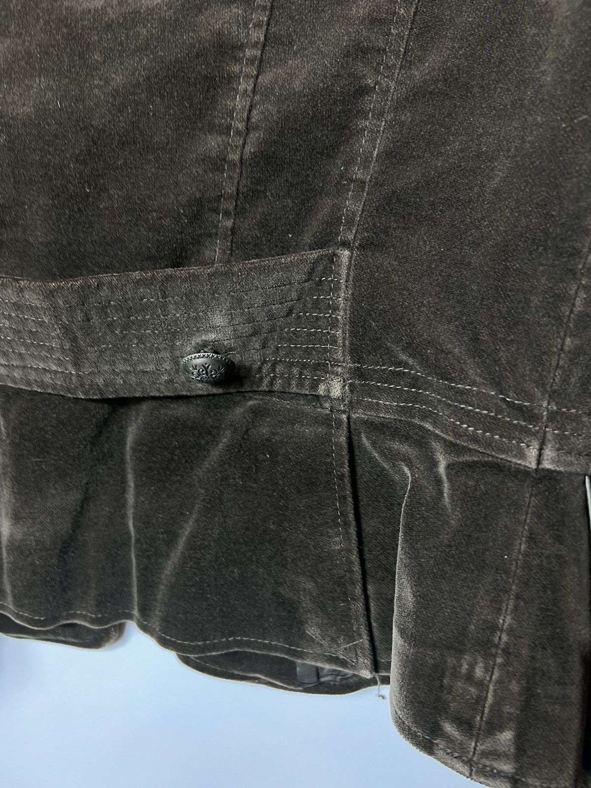 Zara Vintage streetwear Zara Military Napoleon Corduroy Jacket Size M / US 6-8 / IT 42-44 - 10 Thumbnail
