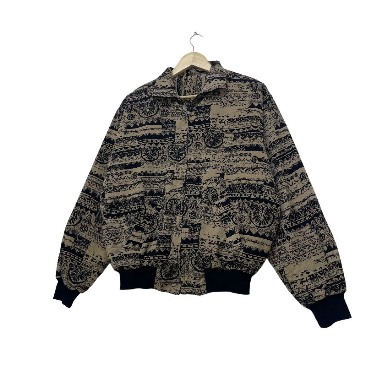 45rpm 💥Japanese Brand Bomber Nice Design Full Print Jacket Size US M / EU 48-50 / 2 - 3 Thumbnail