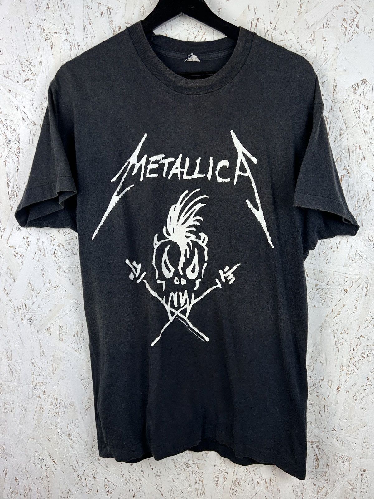 Band Tees × Metallica × Vintage 90s Vintage Metallica Nowhere else 