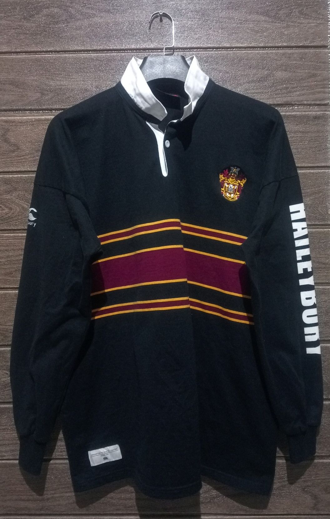 Canterbury of New Zealand Vintage Y2k Haileybury College, Australia Rugby Jersey Size US XL / EU 56 / 4 - 1 Thumbnail