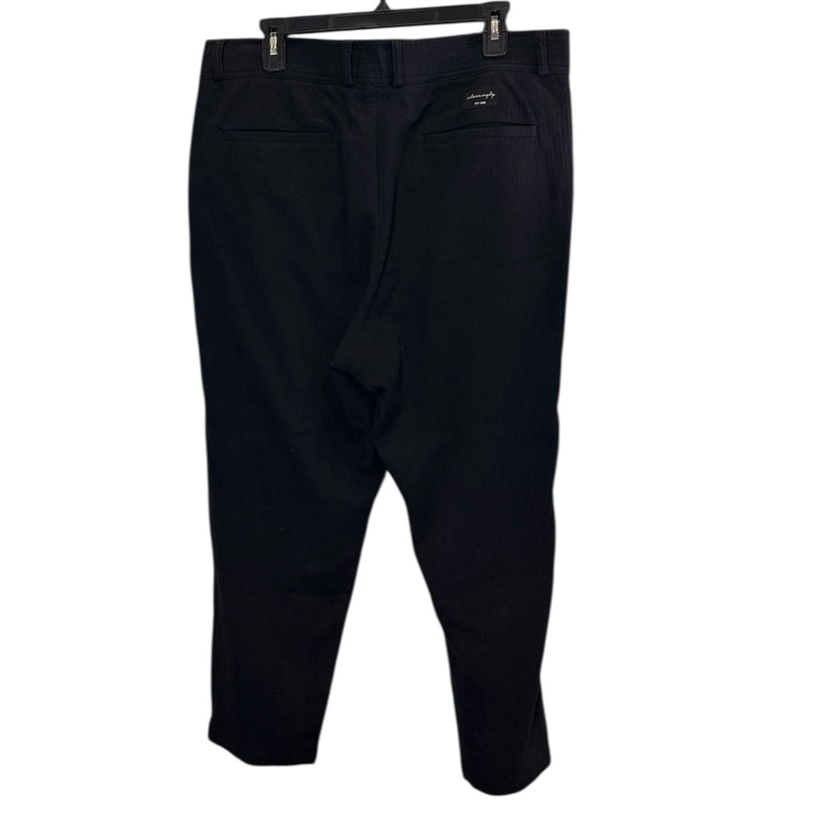 I Love Ugly I Love Ugly Men’s Japanese Minimalist Black Pants sz L Size US 34 / EU 50 - 5 Thumbnail