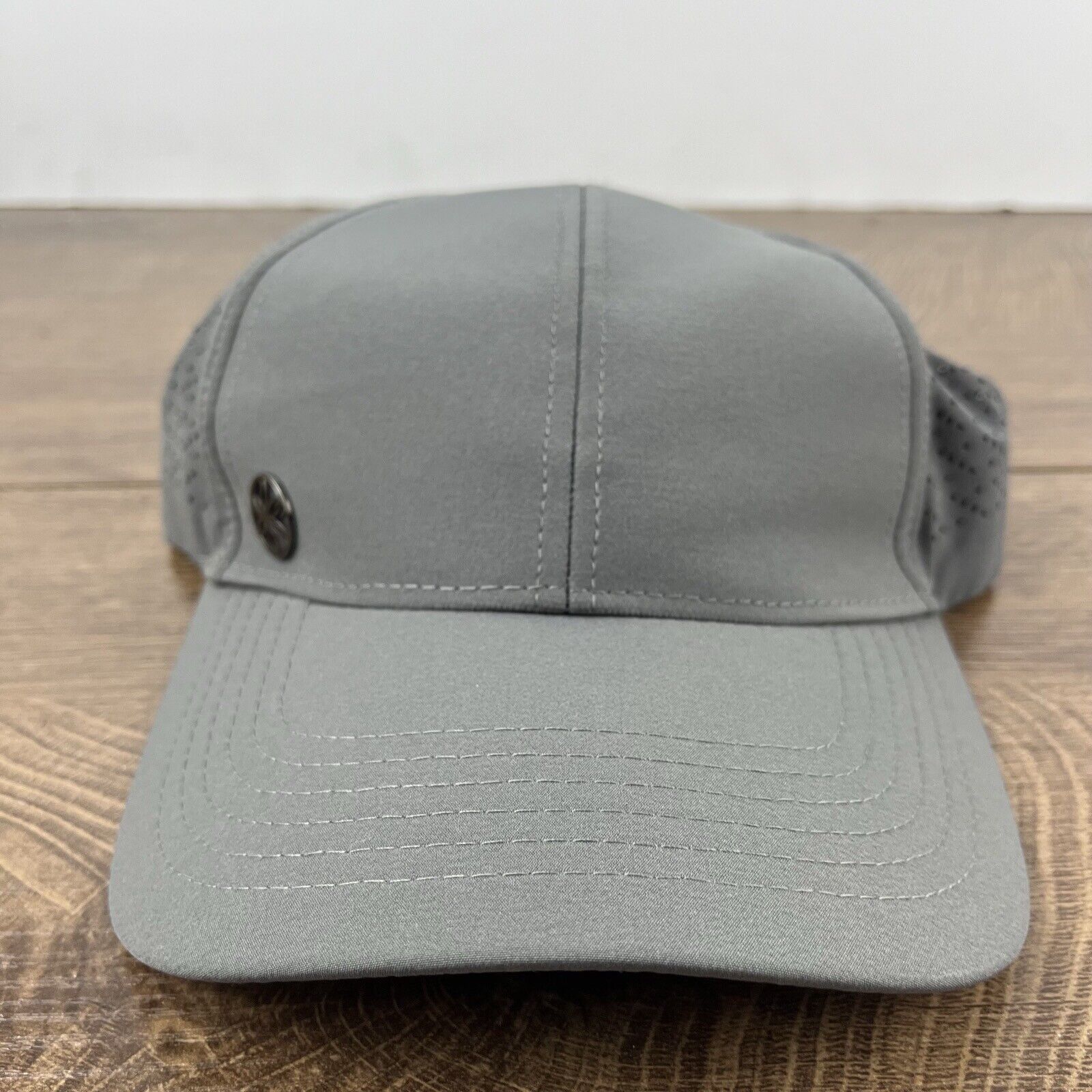 Other Gray Athletic Hat Running Cap Hat Gray Hat Adjustable Hat Gr Size ONE SIZE - 6 Thumbnail