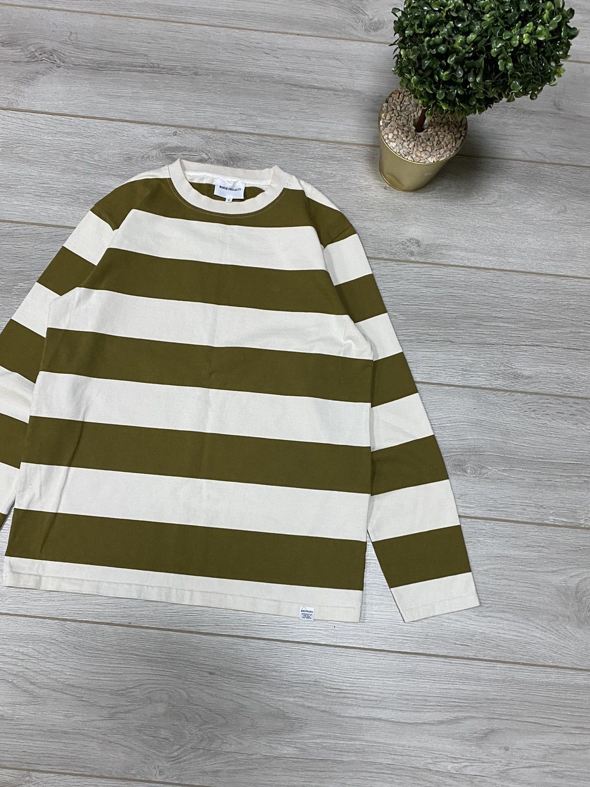Norse Projects Norse Project striped sweatshirt long sleeve Size US M / EU 48-50 / 2 - 3 Thumbnail