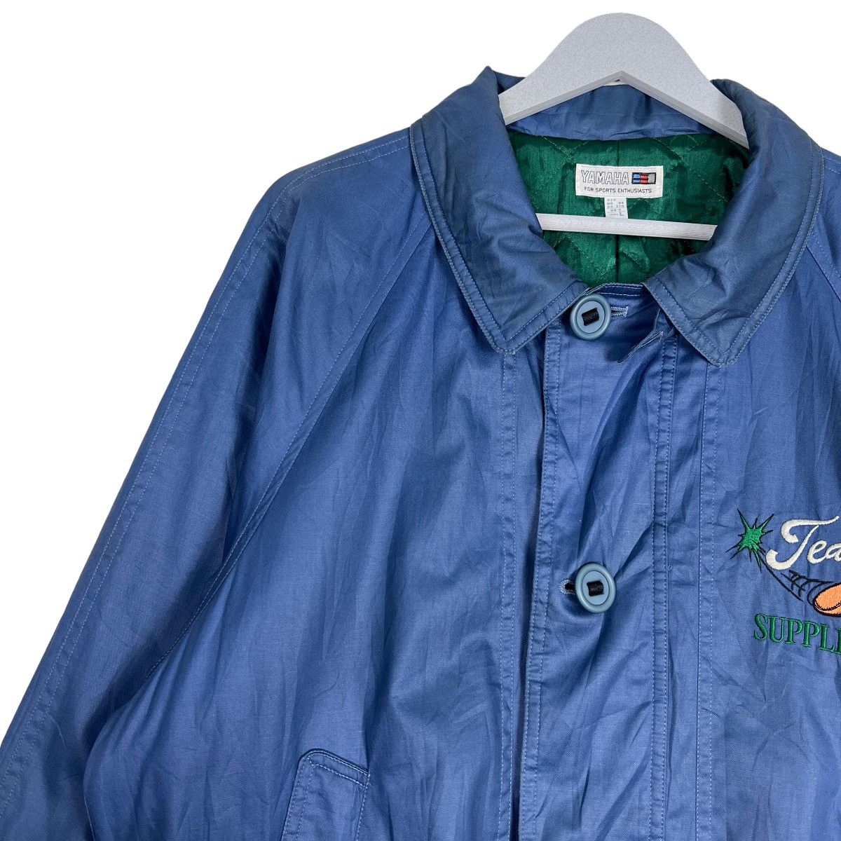 Japanese Brand 🔥 VINTAGE YAMAHA TEAM BOMBER JACKET Size US L / EU 52-54 / 3 - 8 Thumbnail