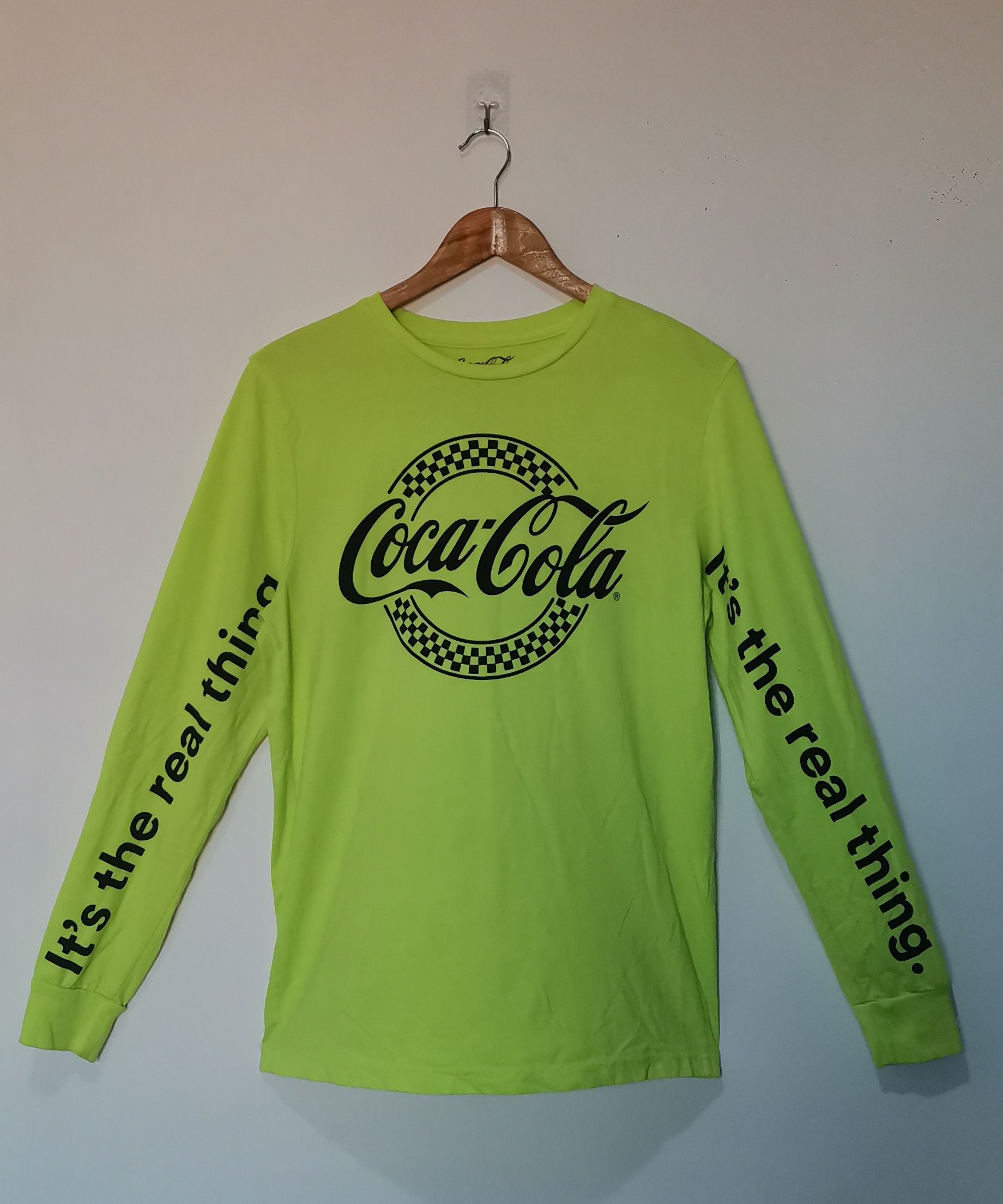 Coca Cola Coca-Cola LongSleeve tee green /yellow - M Size US M / EU 48-50 / 2 - 1 Thumbnail