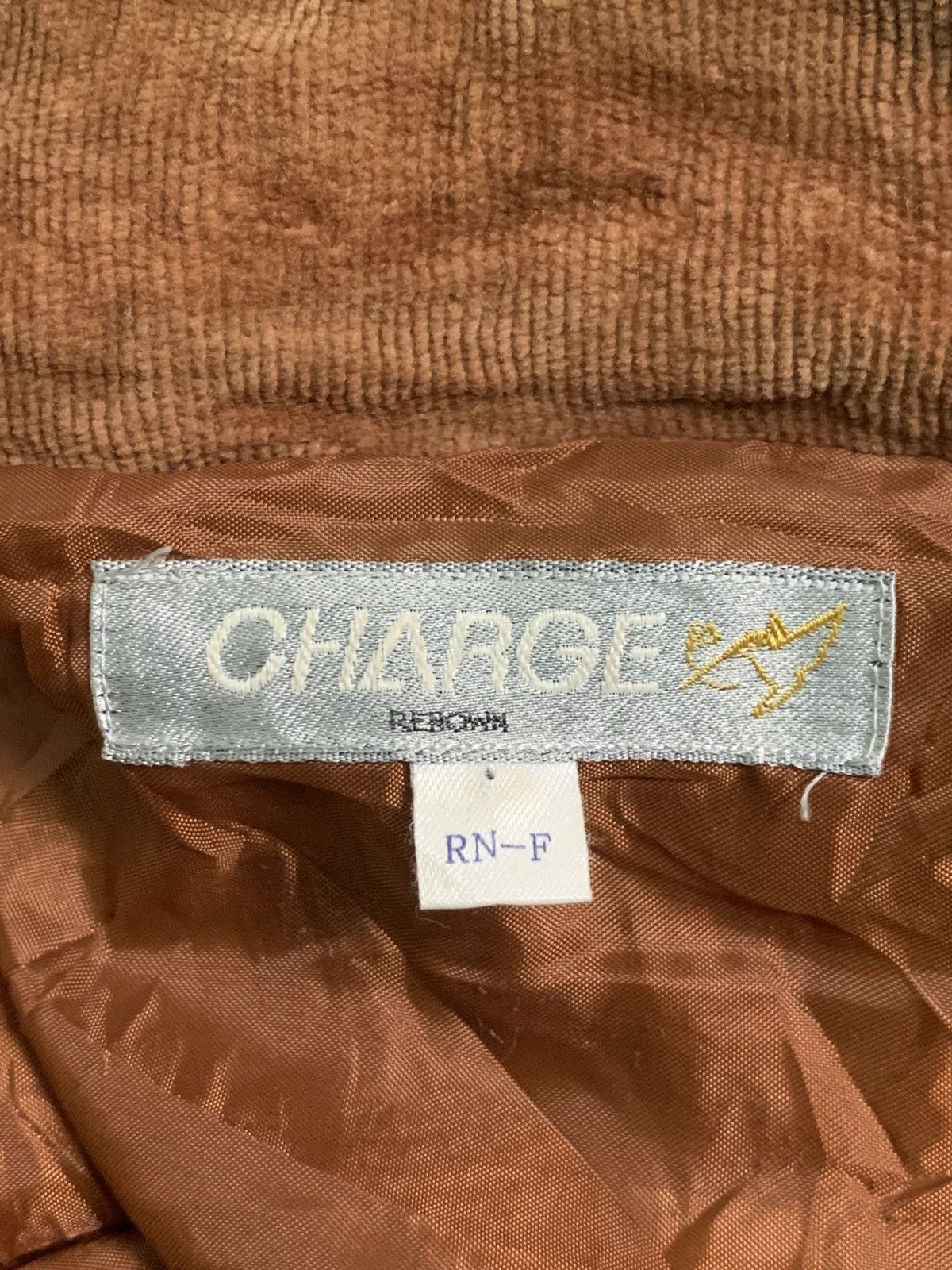 RENOWN × Vintage Rare Design Vintage Charge Renown Clothing Corduroy Jackets Size L / US 10 / IT 46 - 4 Thumbnail