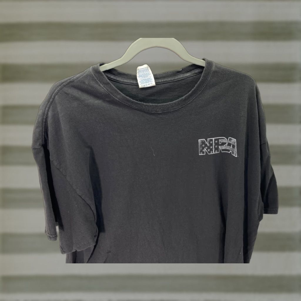Delta VINTAGE Delta Magnum Weight T-Shirt Mens XL Black Graphic Print Crew Neck Animals Funny Size US XL / EU 56 / 4 - 1 Thumbnail