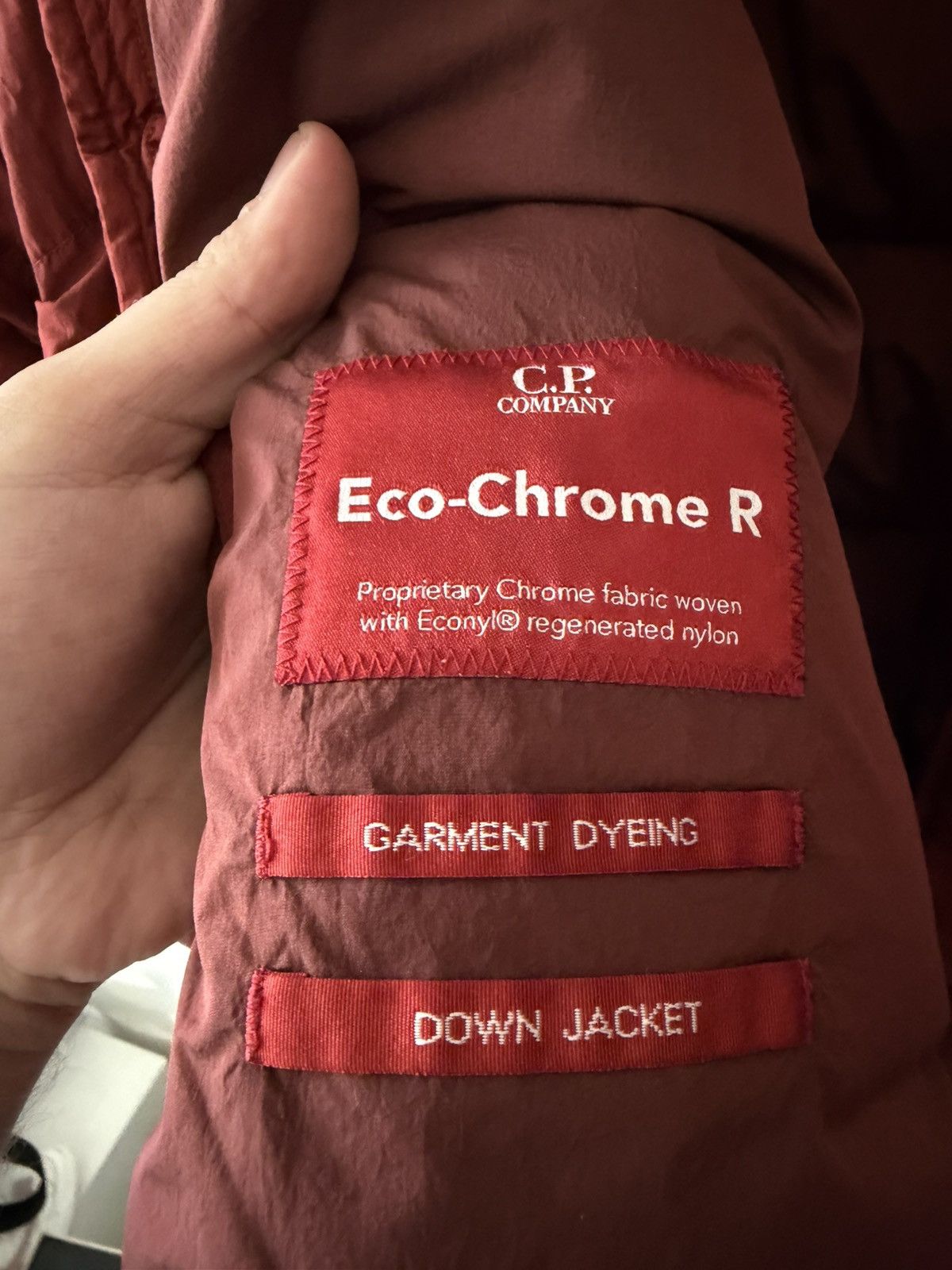 C.P. Company Cp Company Eco Chrome Google Jacket Red Size US XXL / EU 58 / 5 - 5 Thumbnail