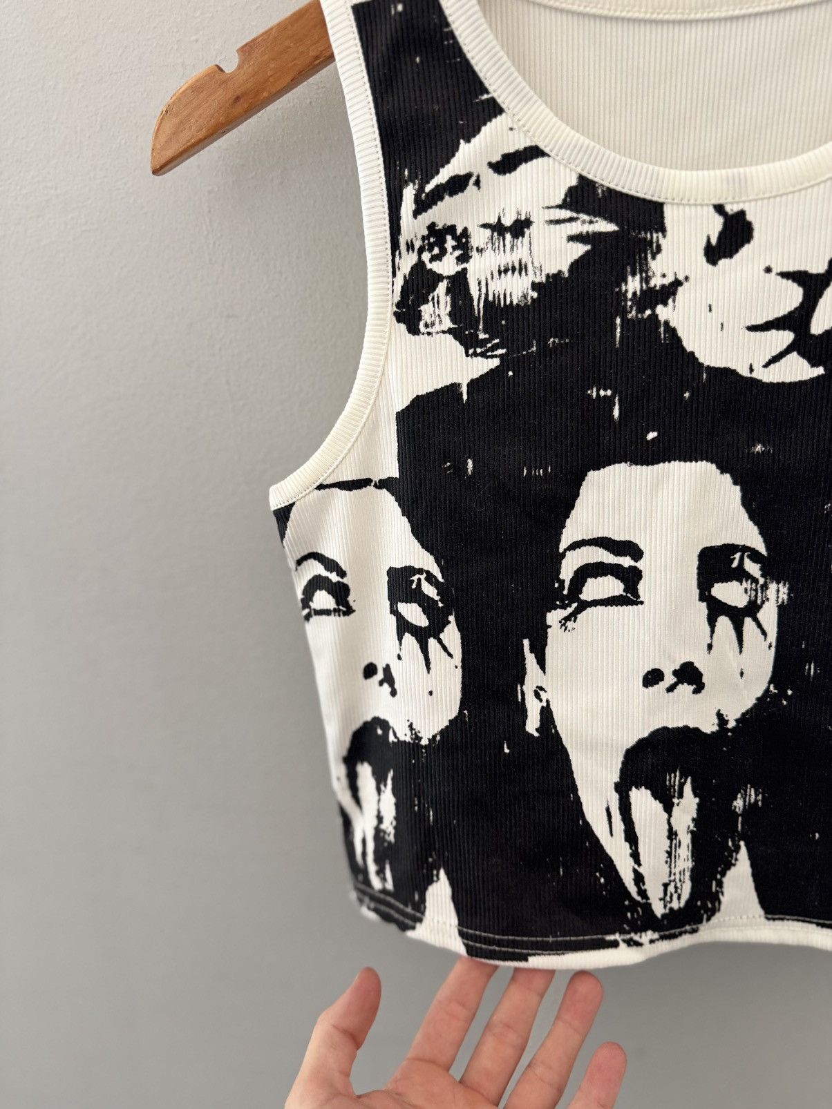Japanese Brand Avant Garde Style Crazy Y2K Tank Top Size M / US 6-8 / IT 42-44 - 3 Thumbnail