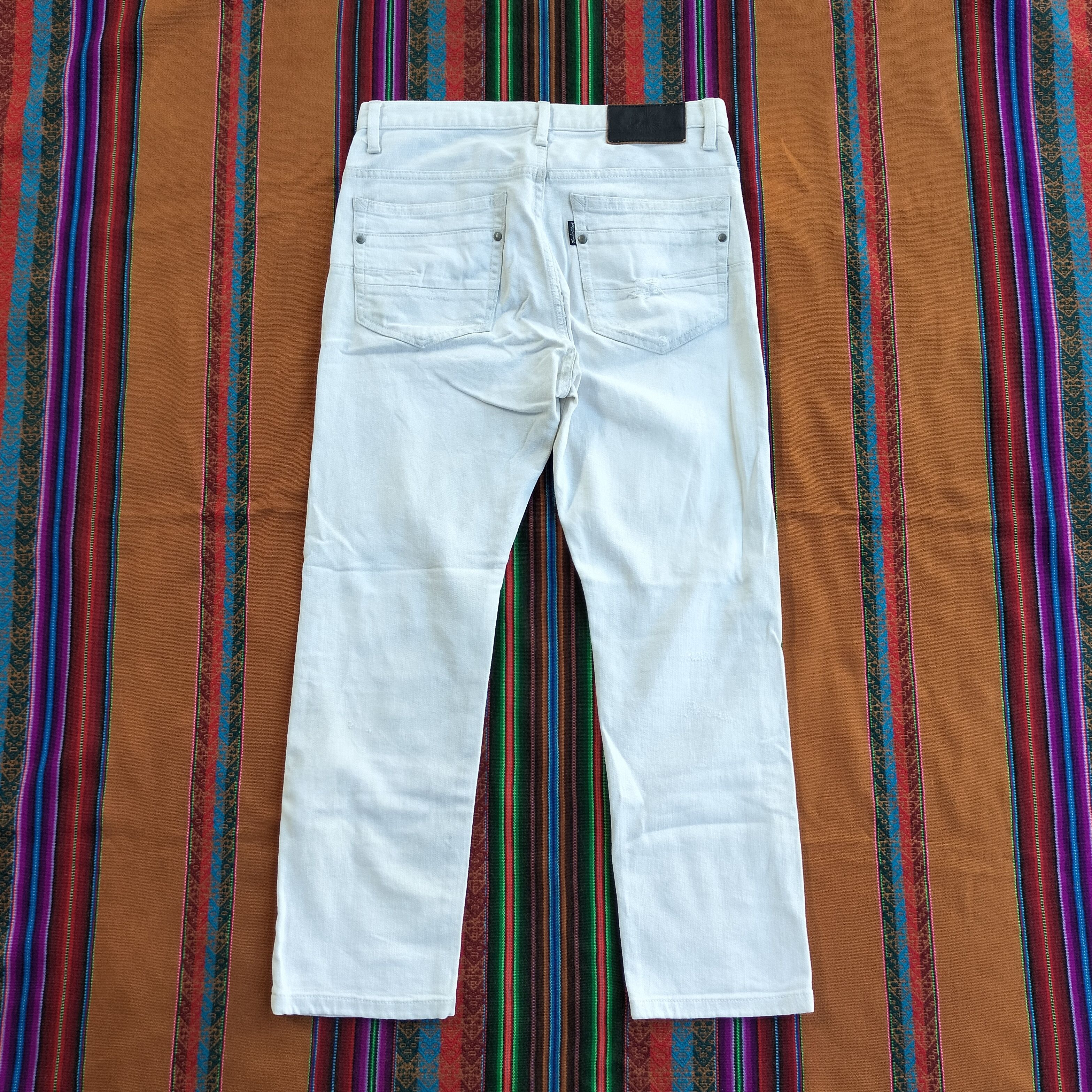 Tornado Mart Tornado Mart Japan ripped tapered denim Size US 30 / EU 46 - 2 Thumbnail