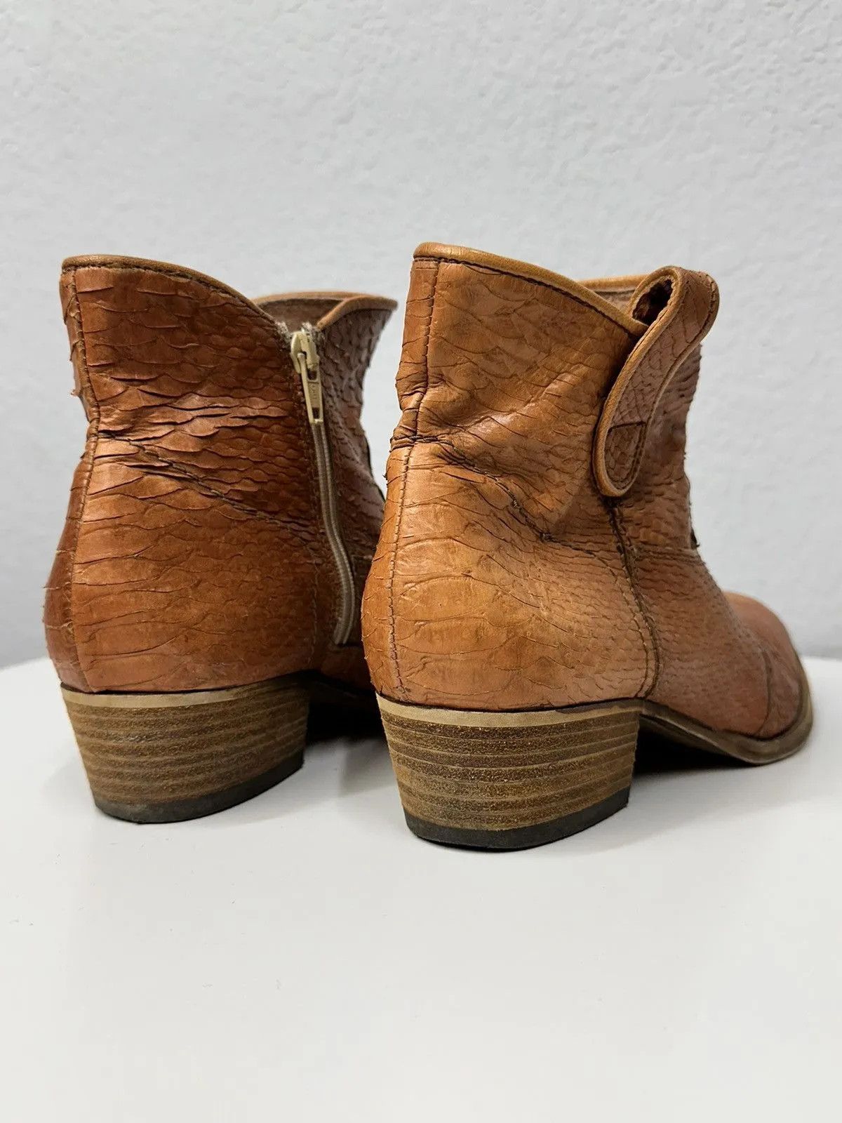 Hedi Slimane Vintage Real Alligator Leather Boots Rick Owens AS 98 Japan Size US 8 / IT 38 - 7 Thumbnail