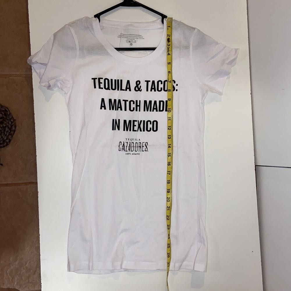 Designer NWOT ‘TEQUILA & TACOS Fitted Tee Medium Size M / US 6-8 / IT 42-44 - 3 Thumbnail