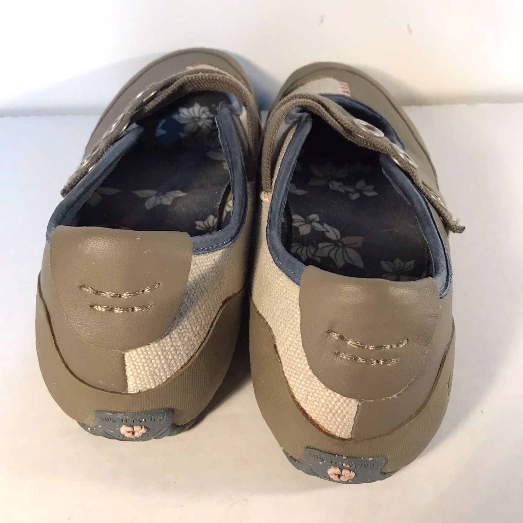 Teva Teva Slip-On Sandals Women’s Size 8.5 Brown Rubber/Tweed Casual Comfort Outdoor Size US 8.5 / IT 38.5 - 3 Thumbnail