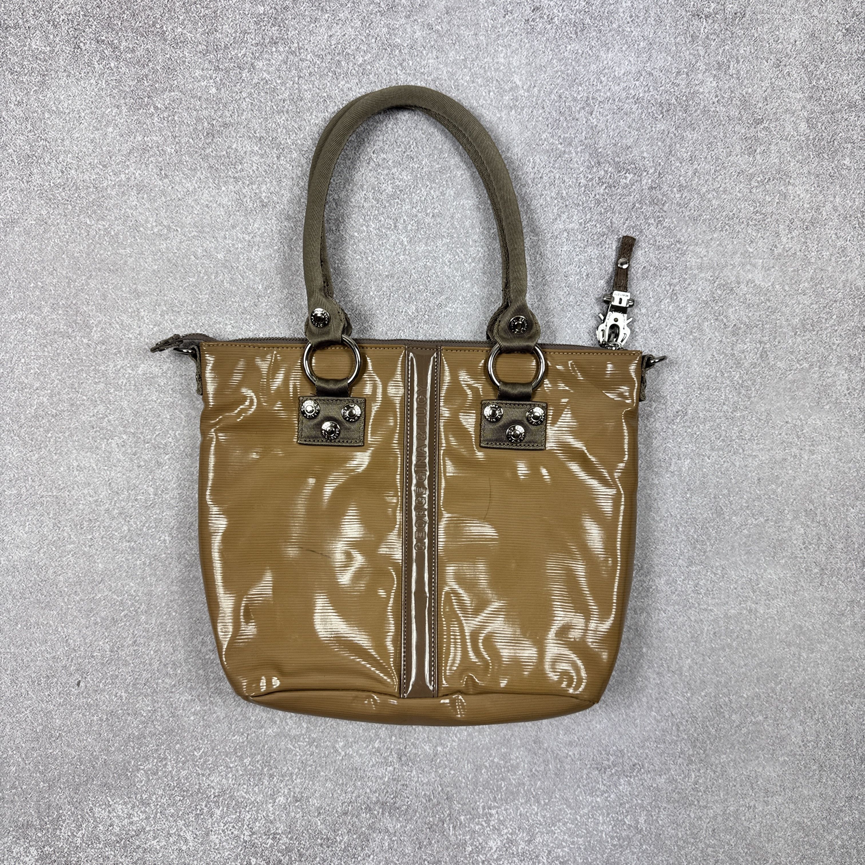 Designer × George Gina & Lucy GGL GEORGE GINA & LUCY FAINAWAY GLOSS HANDLE BAG Size ONE SIZE - 2 Thumbnail