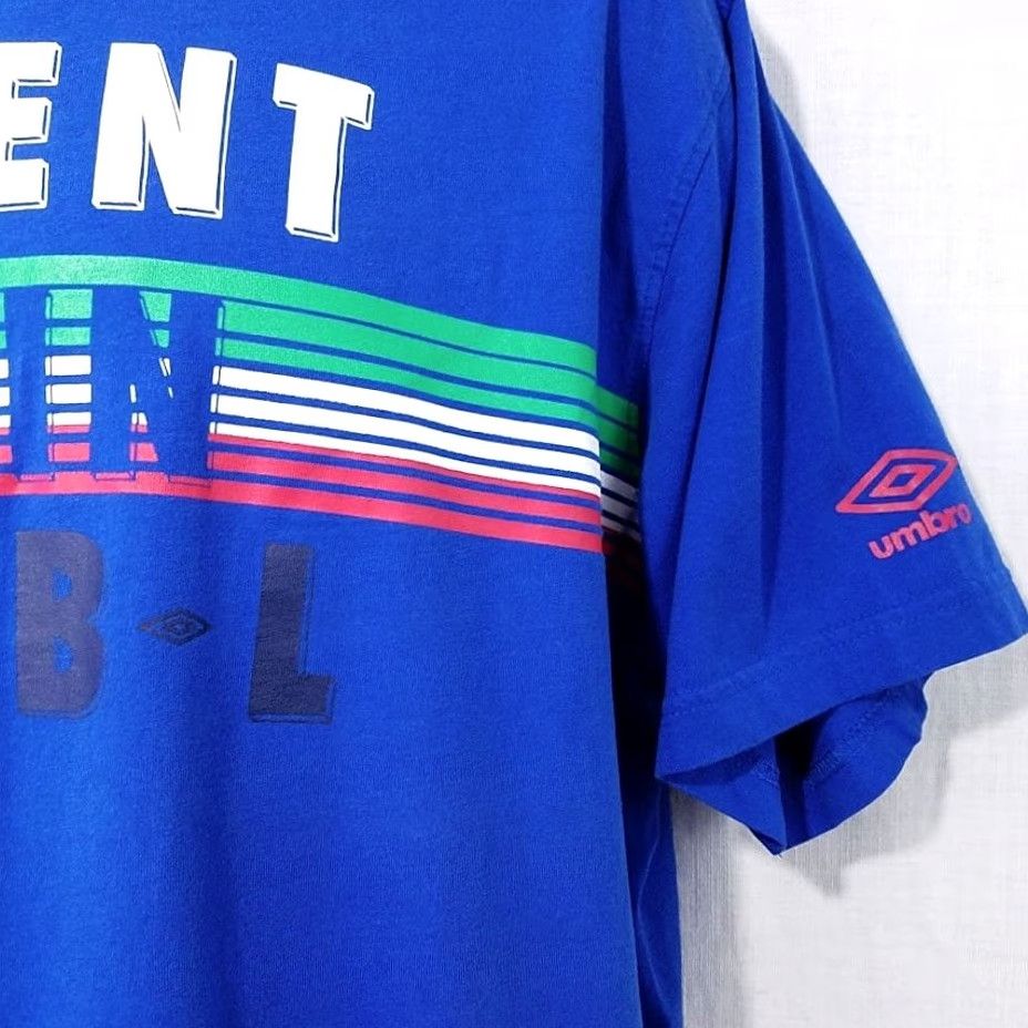 Umbro Umbro T Shirt Mens XL Fluent In FTBL Soccer Futbal Crew Neck Blue Size US XL / EU 56 / 4 - 3 Thumbnail