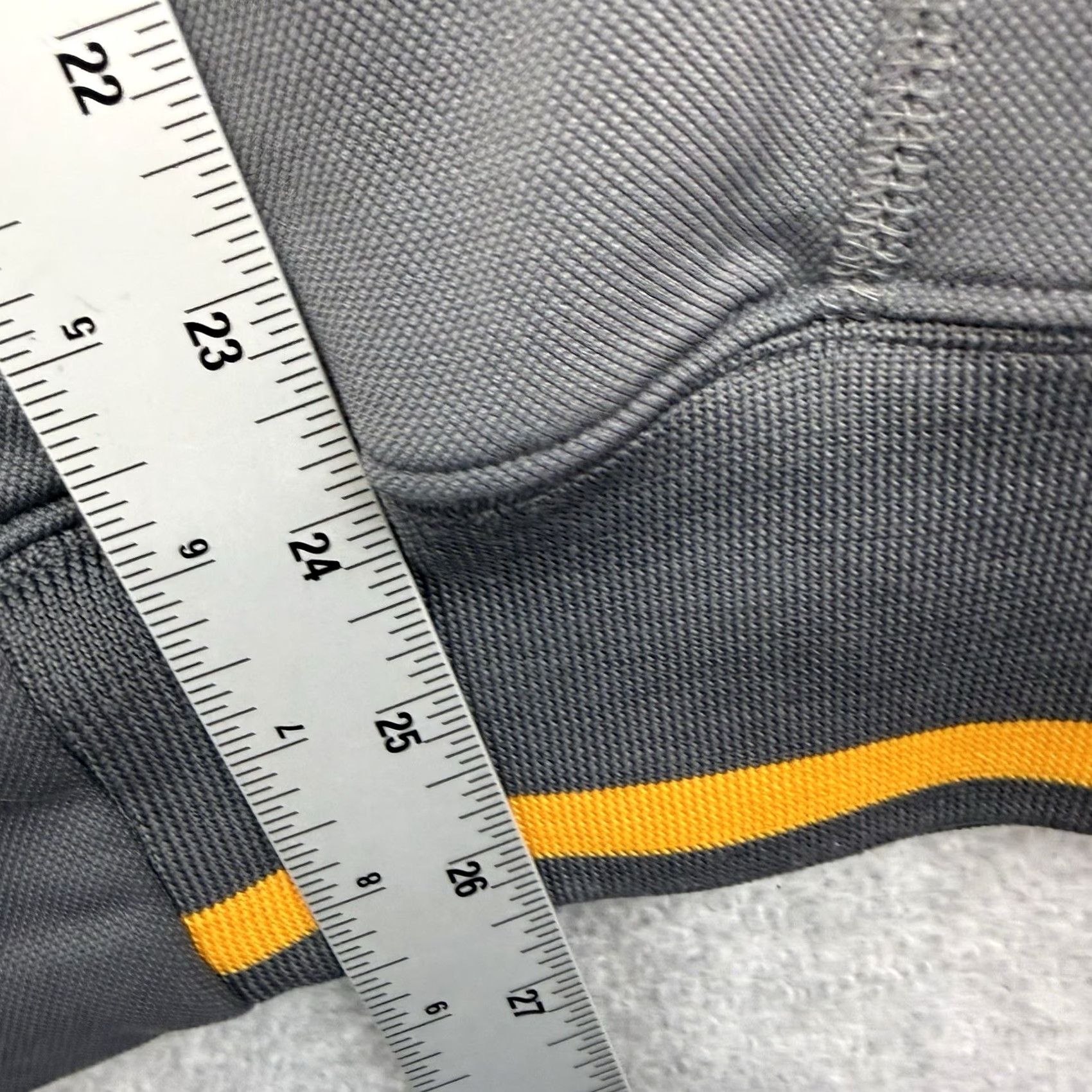 Nike Nike Full Zip Track Jacket XL Yellow Gray Vintage Y2K 00s Athletic Mens Jacket Size US M / EU 48-50 / 2 - 5 Thumbnail
