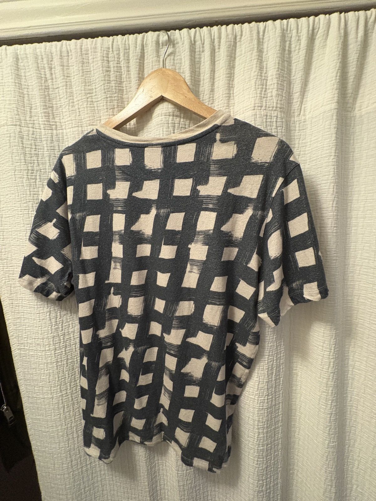 Bally Bally black and white oversized pattern t-shirt Size US M / EU 48-50 / 2 - 2 Thumbnail