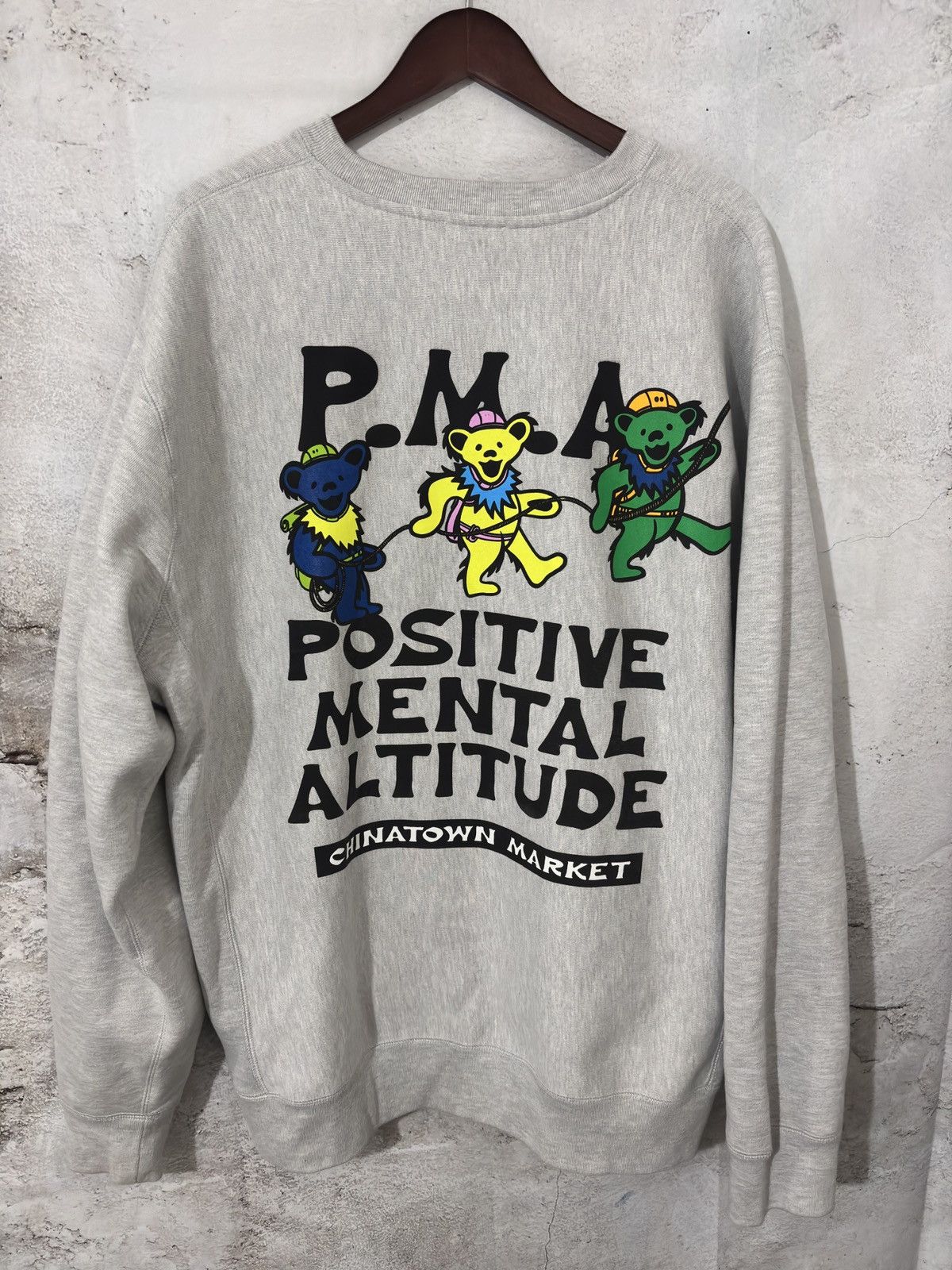 Grateful Dead × Market Market x Grateful PMA Crewneck Size US XXL / EU 58 / 5 - 1 Thumbnail