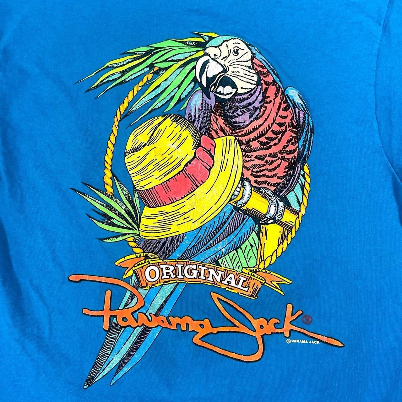 Panama Jack × Vintage Vintage 80’s Panama Jack Parrot T-Shirt Size US M / EU 48-50 / 2 - 4 Thumbnail