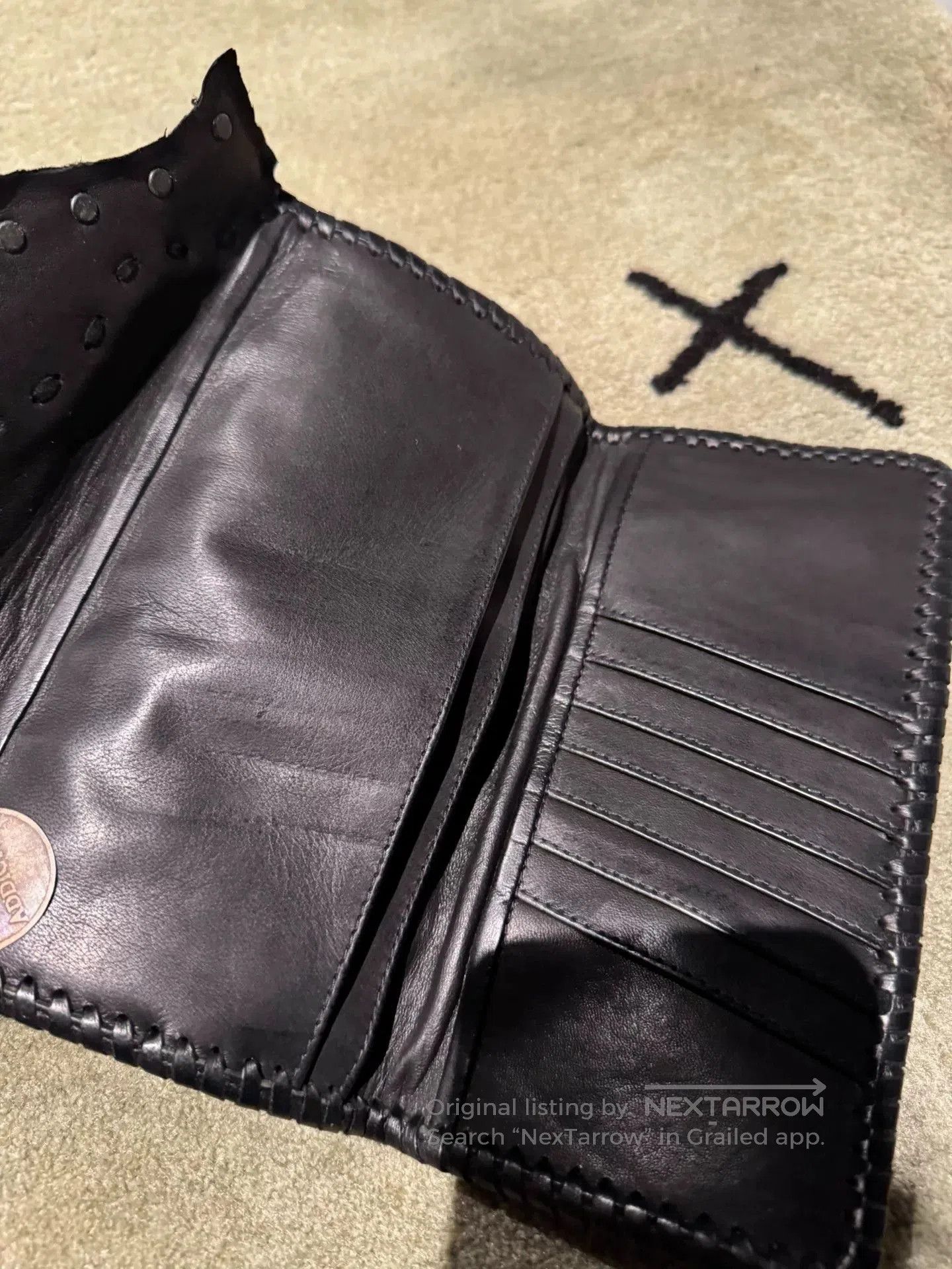 14th Addiction 14th Addiction Long Sheepskin Gem Wallet. Size ONE SIZE - 4 Thumbnail