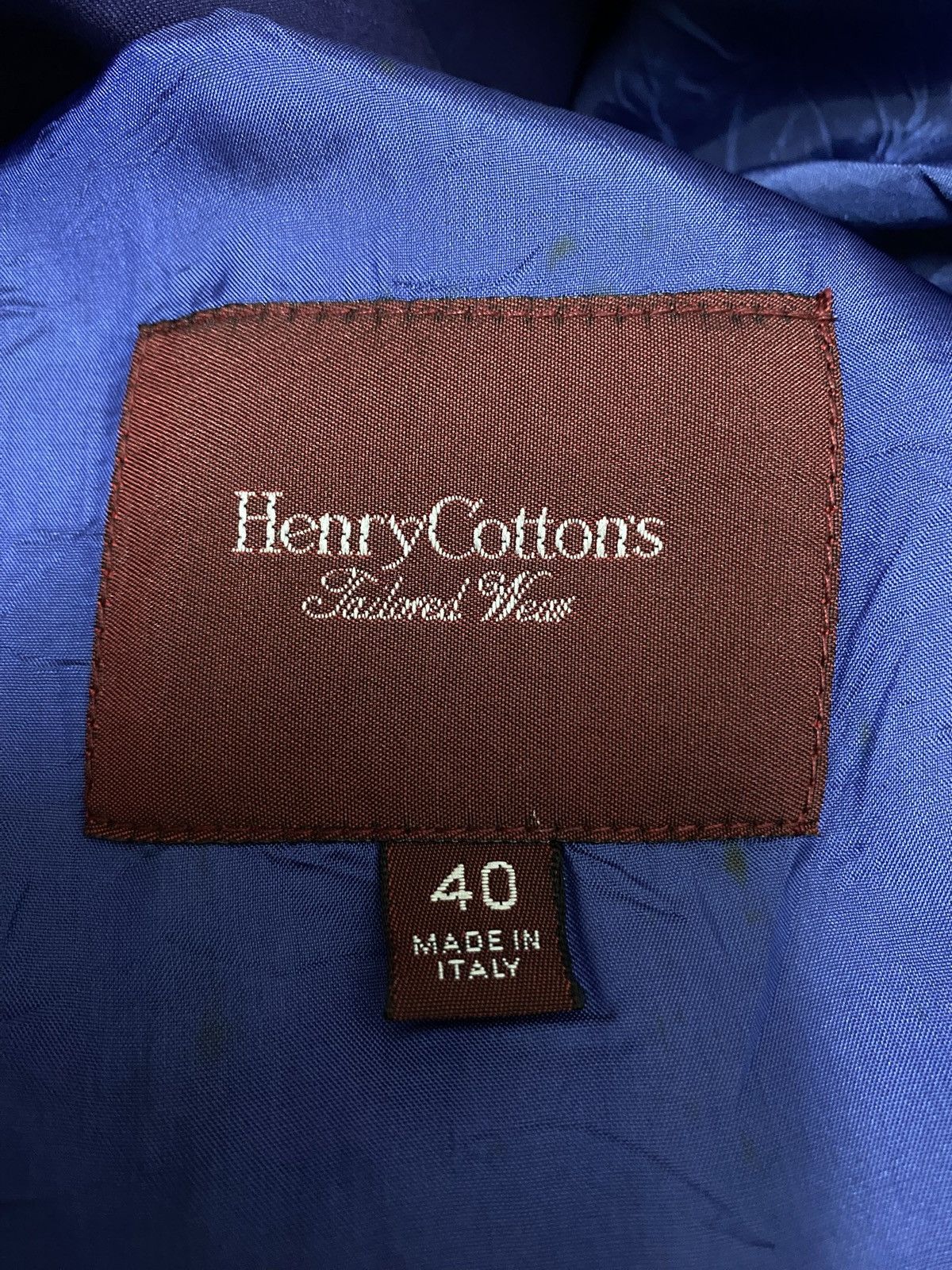 Henry Cotton's Rare‼️ Vintage Henry Cotton’s Blazer Made in Italy Size M / US 6-8 / IT 42-44 - 5 Thumbnail