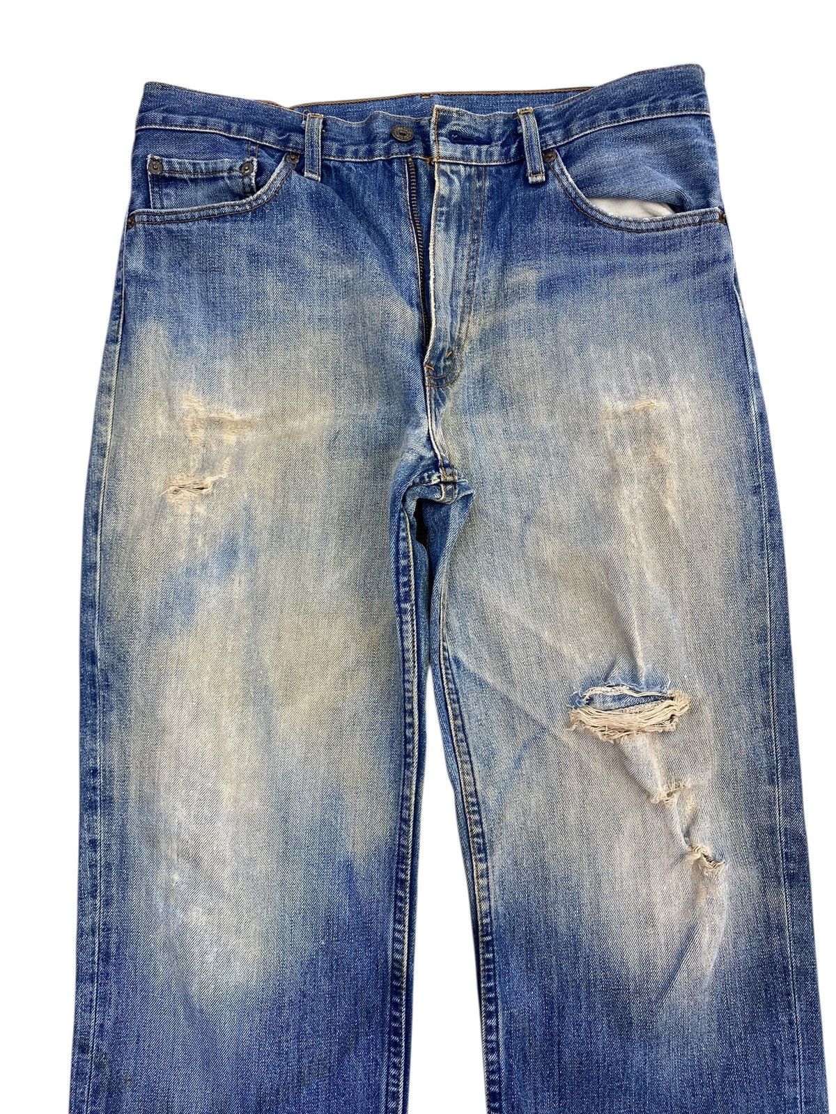 Levi's Levi’s Rusty Wash Ripped Style Loose Jeans Size US 32 / EU 48 - 2 Thumbnail
