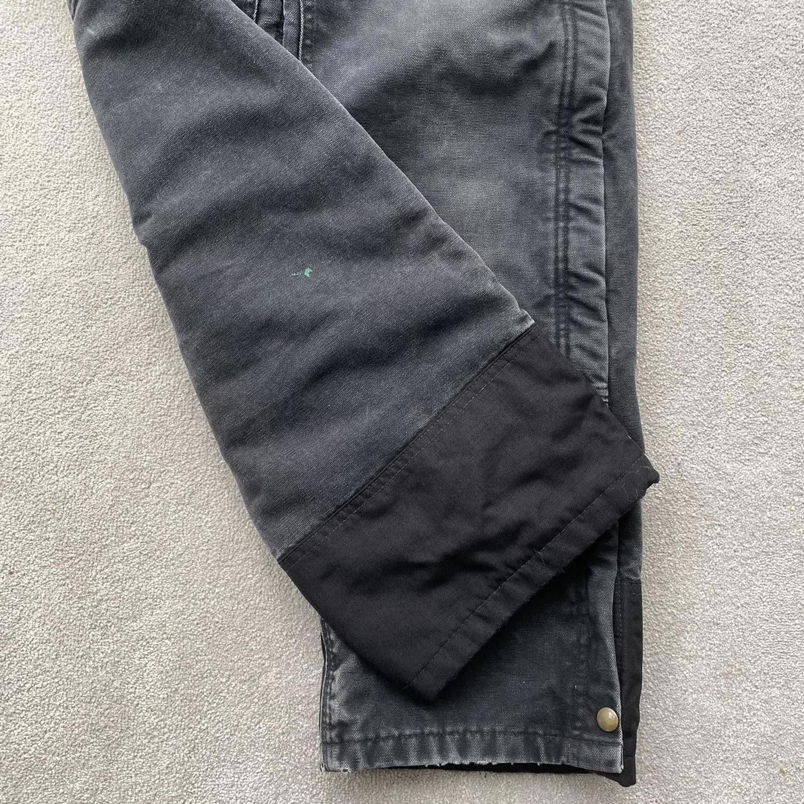 Carhartt Carhartt Quilted Double Knee Utility Cargo Trousers. Size US 30 / EU 46 - 4 Thumbnail