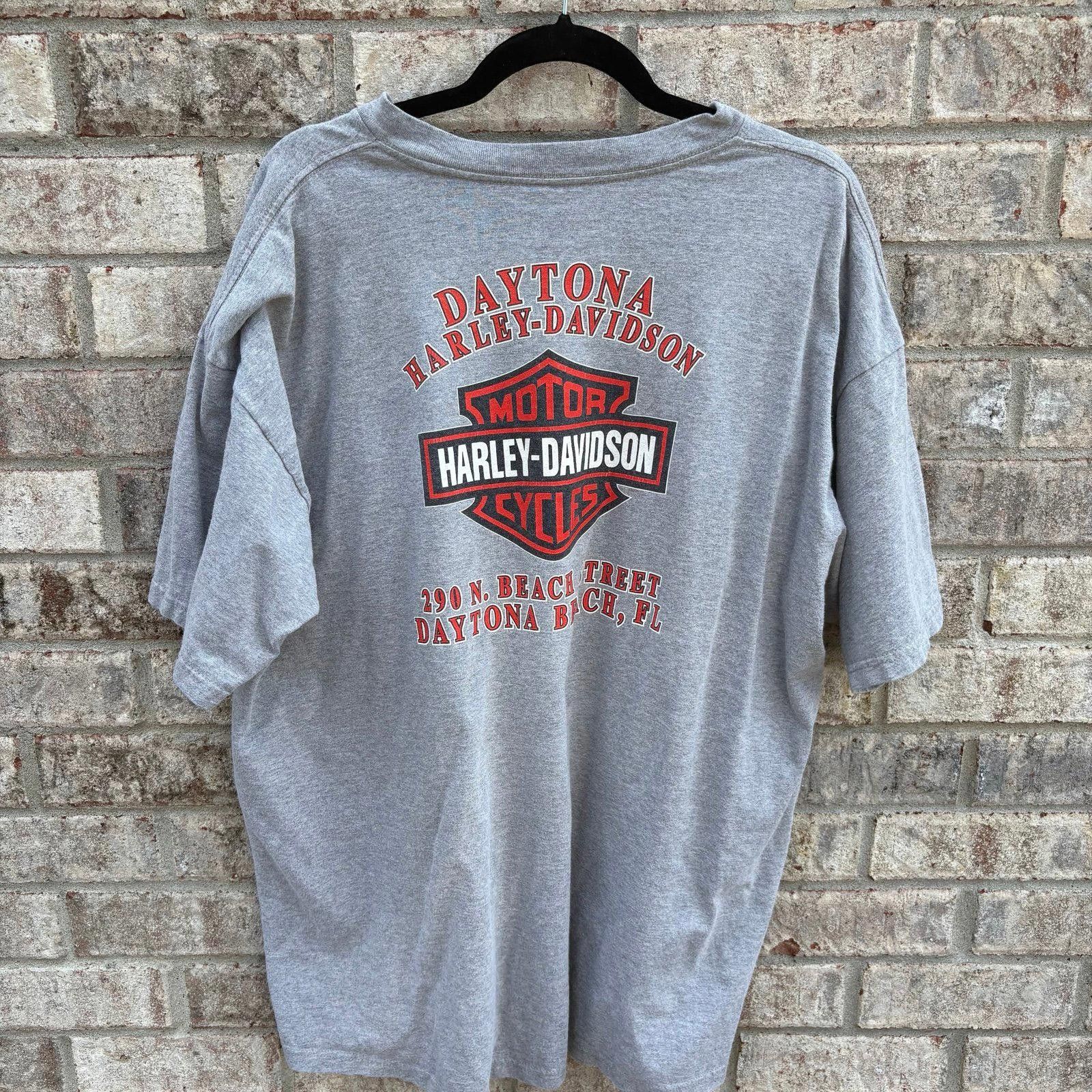 Harley Davidson Y2K Harley Davidson t shirt Size US XL / EU 56 / 4 - 2 Thumbnail