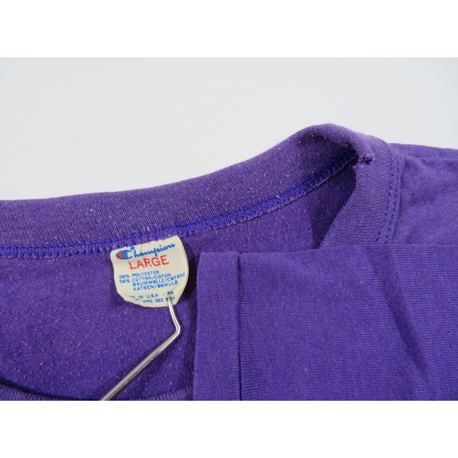 Champion Minnesota Vikings Champion T-shirt Purple Sz M 1980s Size US M / EU 48-50 / 2 - 4 Thumbnail