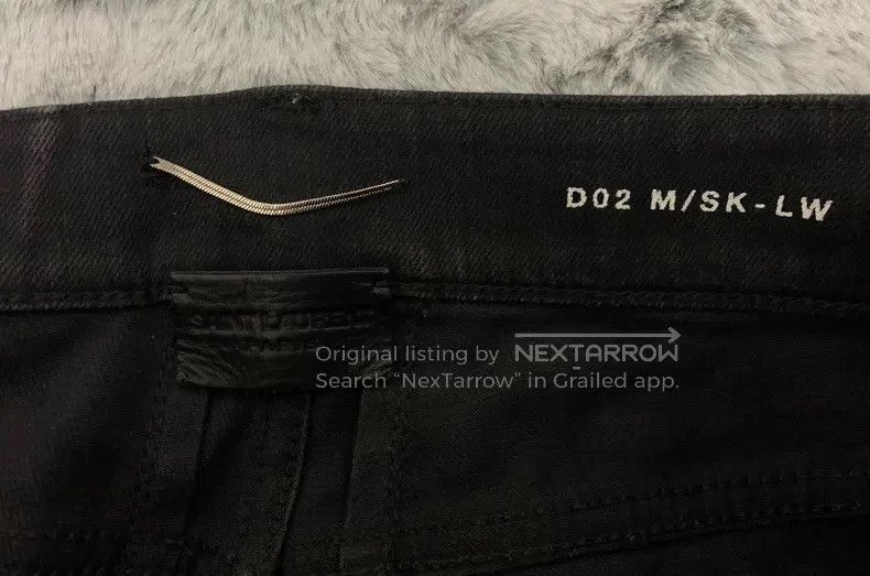 Saint Laurent Paris Saint Laurent Paris Black Big Destroyed Jeans Size US 32 / EU 48 - 3 Thumbnail