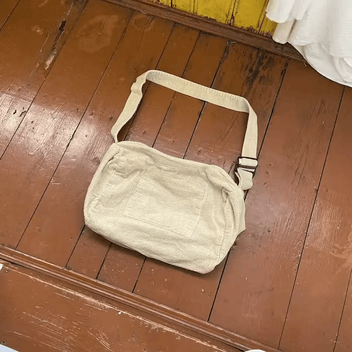 Other Corduroy Crossbody Bag y2k japanese style faded distressed Size ONE SIZE - 3 Thumbnail