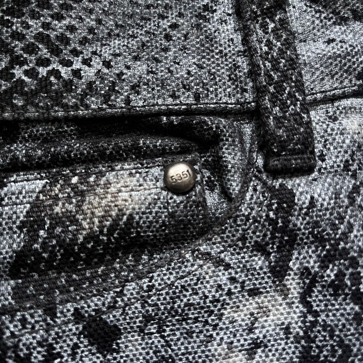 14th Addiction × 5351 POUR LES HOMMES × Japanese Brand 5351 Pourles Hommes Printed Snake skin Pants Size US 28 / EU 44 - 7 Thumbnail