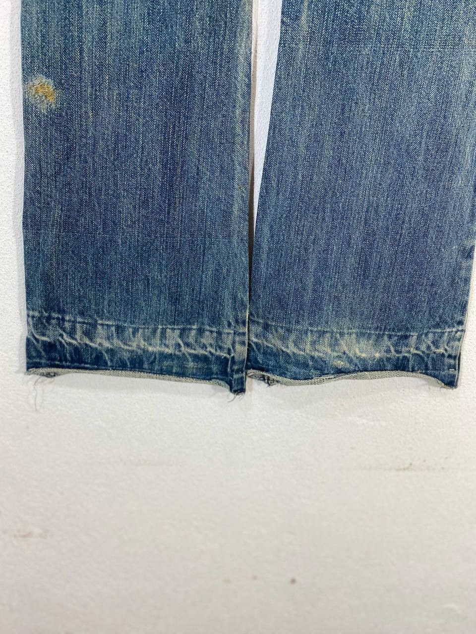 Vivienne Tam vivienne tam gold thread bootcut flare distressed denim Size 32" / US 10 / IT 46 - 5 Thumbnail